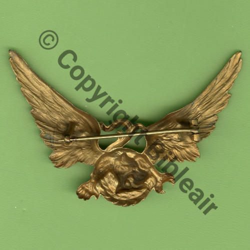 41.1  1942... 3eDRILLE INDO 1.41du GO du Gp Aerien Centre  SM Eping bascule  Embouti 62x40mm DORE Src.Y.GENTY 200Eur01.15 